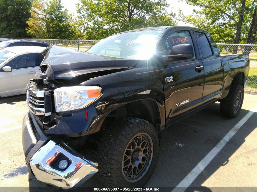 2016 TOYOTA TUNDRA 4WD TRUCK SR/SR5/TRD PRO - 5TFUY5F18GX559465