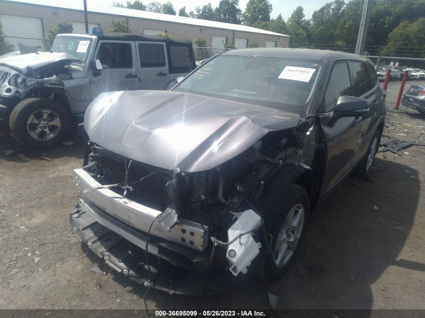 2021 TOYOTA HIGHLANDER L - 5TDCZRBH3MS091293