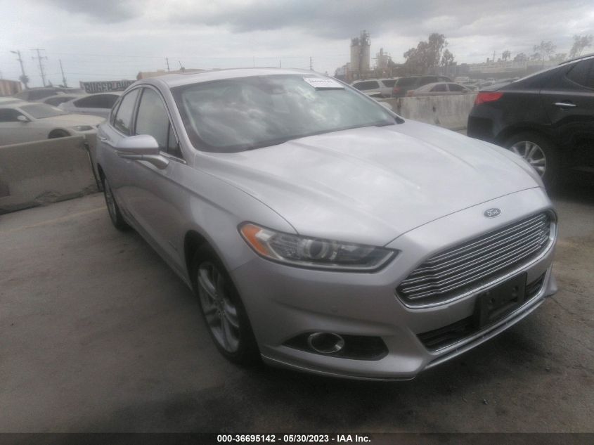 2016 FORD FUSION ENERGI TITANIUM - 3FA6P0SU5GR315334