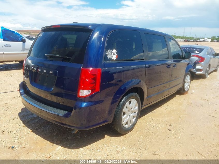 2015 DODGE GRAND CARAVAN SE - 2C4RDGBG2FR613931