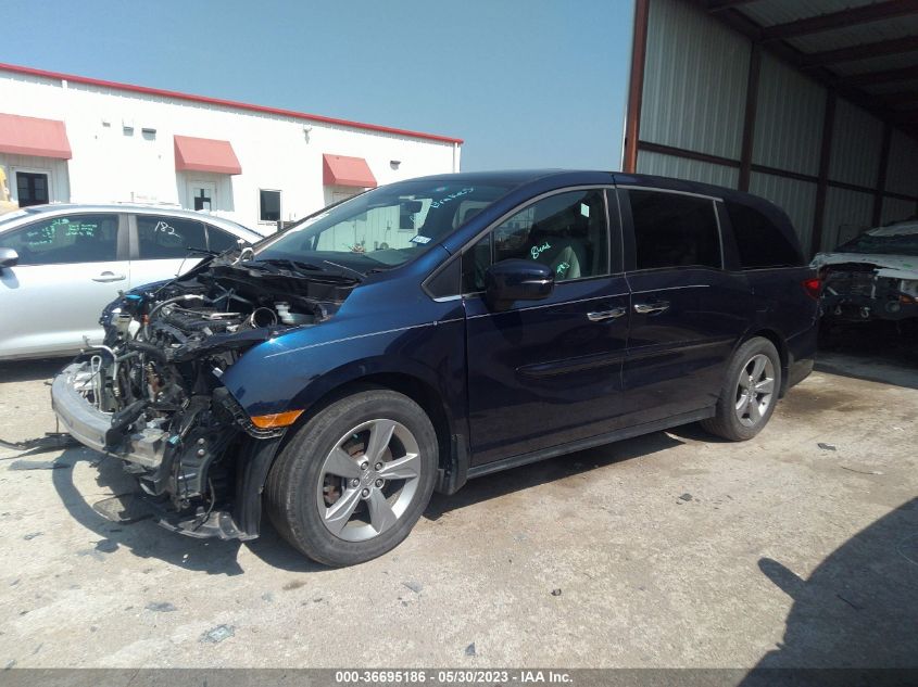 2018 HONDA ODYSSEY EX-L - 5FNRL6H77JB027170