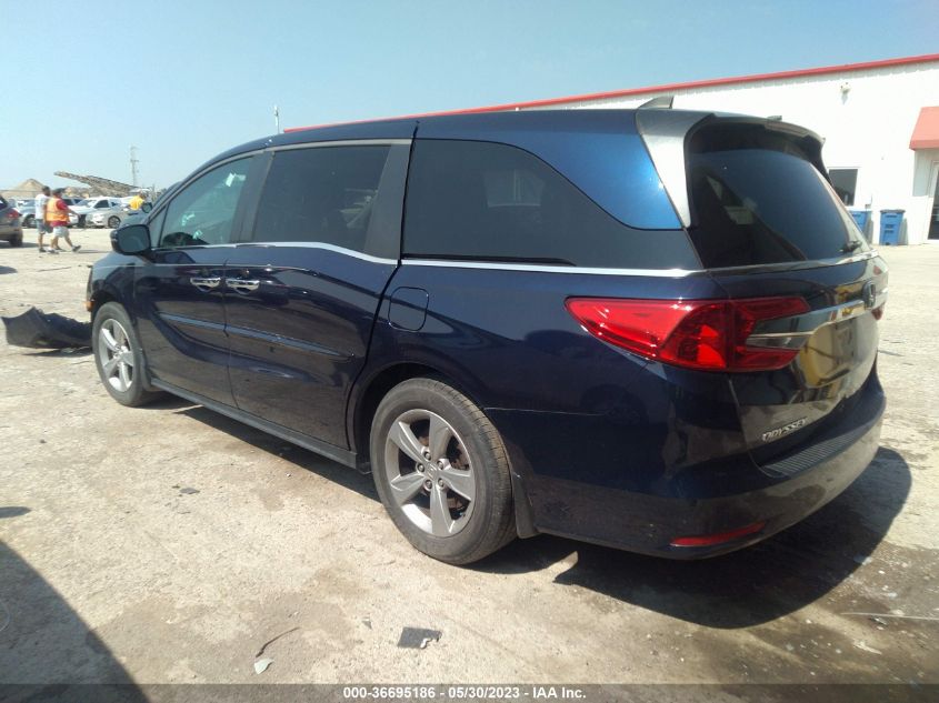 2018 HONDA ODYSSEY EX-L - 5FNRL6H77JB027170