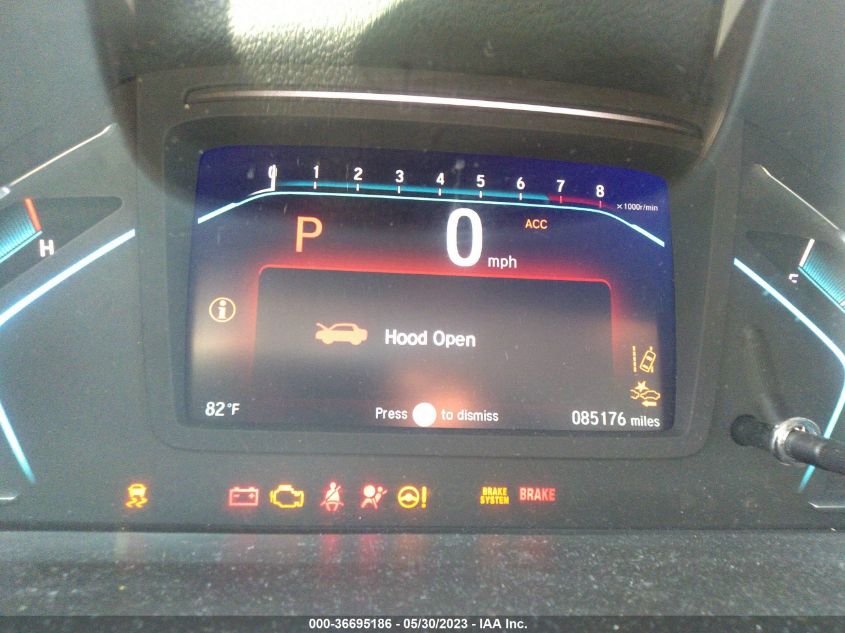 2018 HONDA ODYSSEY EX-L - 5FNRL6H77JB027170