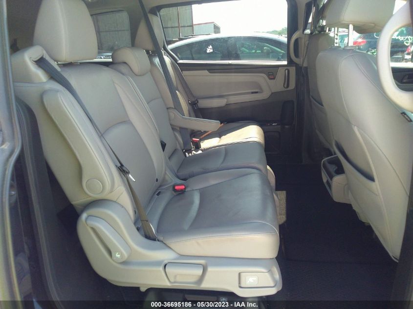 2018 HONDA ODYSSEY EX-L - 5FNRL6H77JB027170