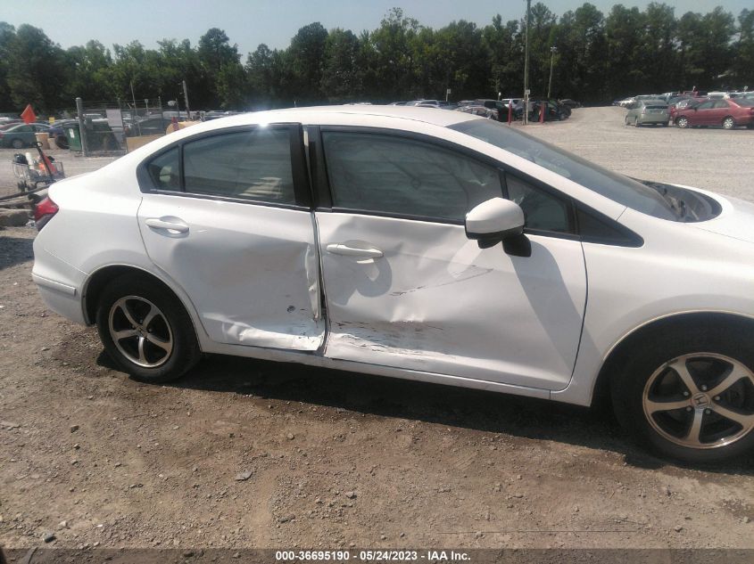 2015 HONDA CIVIC SEDAN SE - 19XFB2F72FE218056