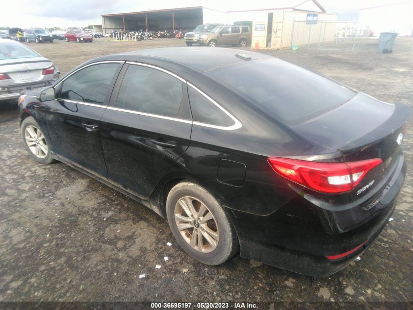 2016 HYUNDAI SONATA 2.4L - 5NPE24AF4GH393931