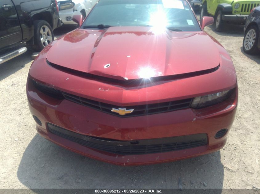 2015 CHEVROLET CAMARO LS - 2G1FB1E35F9302291