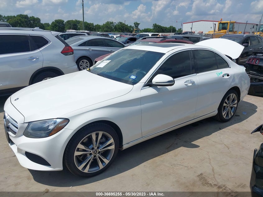 VIN 55SWF4KB0JU241962 2018 MERCEDES-BENZ C-CLASS C 300