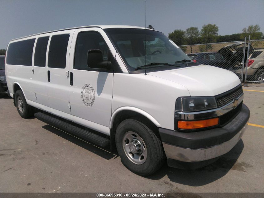 2017 CHEVROLET EXPRESS PASSENGER LT - 1GAZGPFG5H1106281