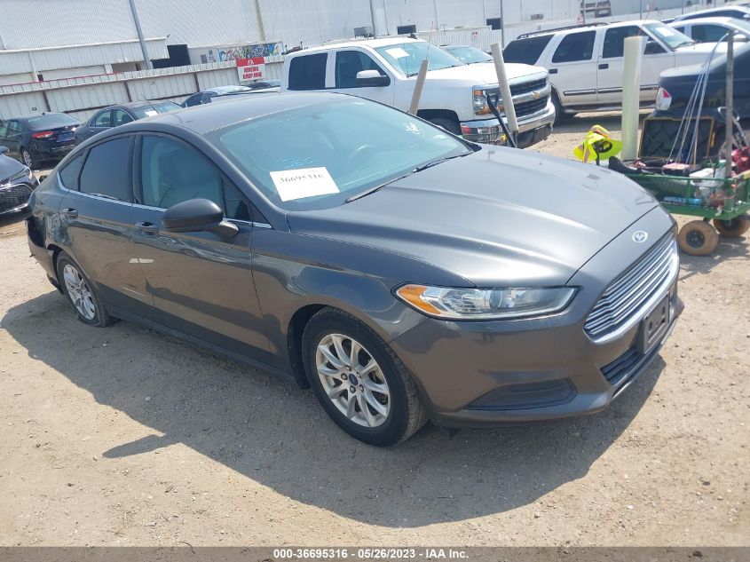 2015 FORD FUSION S - 1FA6P0G79F5106747