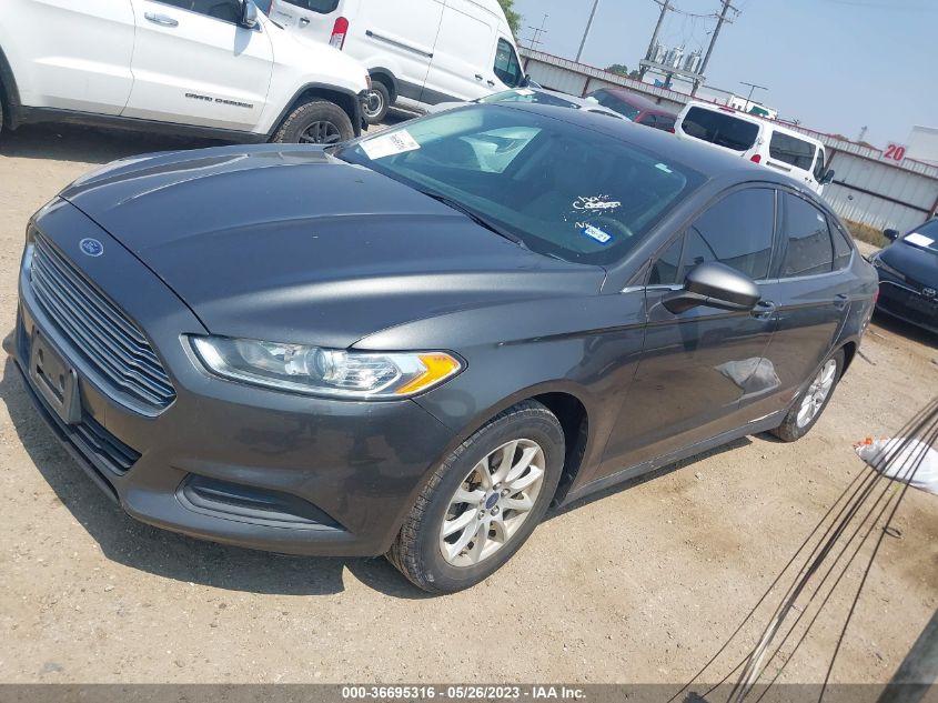 2015 FORD FUSION S - 1FA6P0G79F5106747