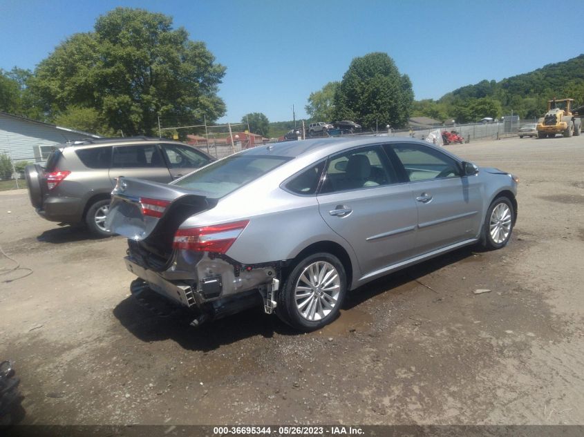 2015 TOYOTA AVALON HYBRID XLE TOURING/LIMITED 4T1BD1EB2FU038386