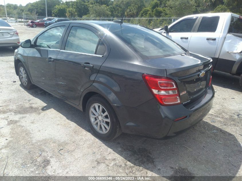 2017 CHEVROLET SONIC LT - 1G1JD5SH8H4102247