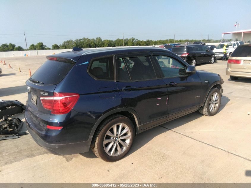 2017 BMW X3 XDRIVE28I - 5UXWX9C52H0D97628