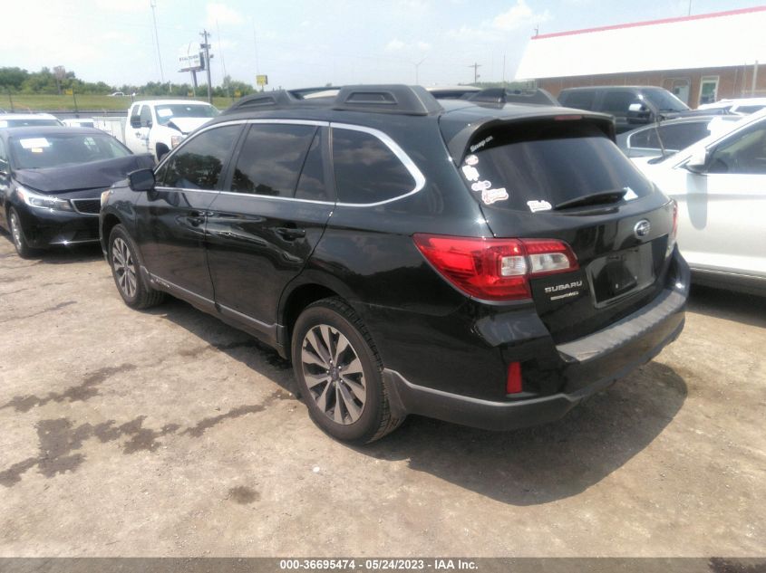 2016 SUBARU OUTBACK 2.5I LIMITED - 4S4BSALC1G3286072