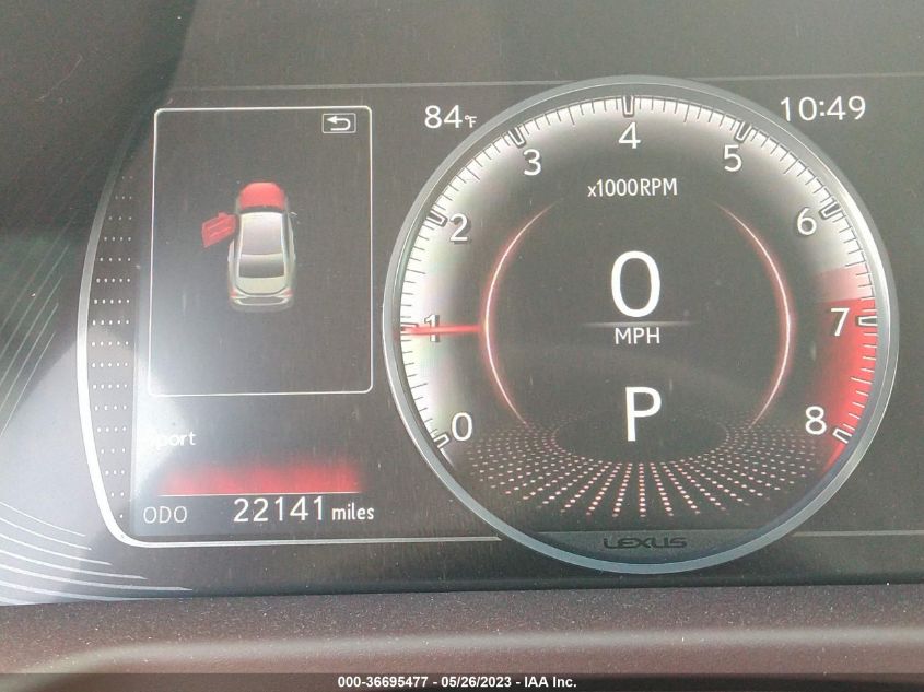 2020 LEXUS ES ES 350 LUXURY - 58AEZ1B15LU076919