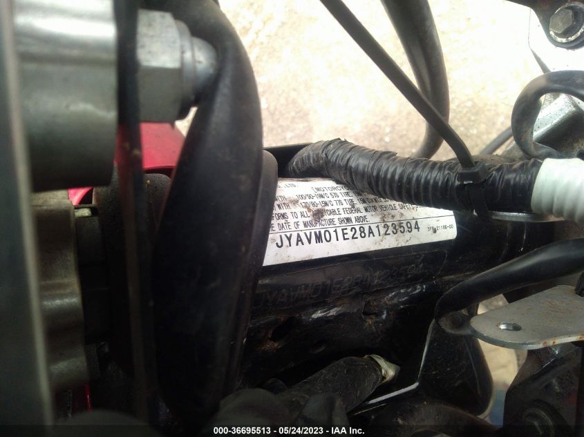 2008 YAMAHA XVS650 A/AT - JYAVM01E28A123594