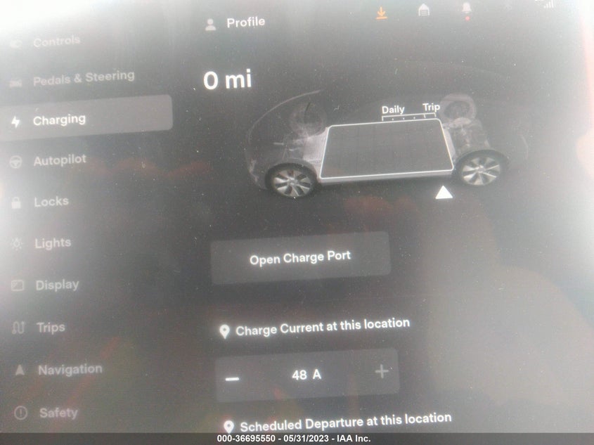 VIN 7SAYGDEE4PA089304 2023 TESLA MODEL Y LONG RANGE