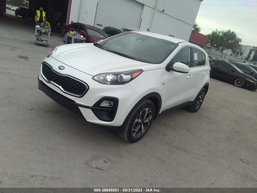 VIN KNDPMCAC3M7932431 2021 KIA SPORTAGE LX