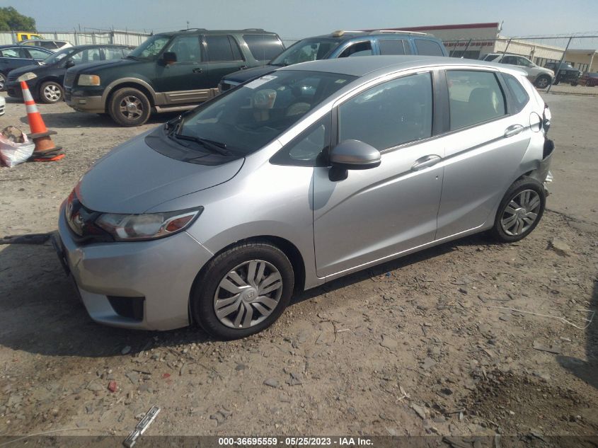 2016 HONDA FIT LX - JHMGK5H51GS010443