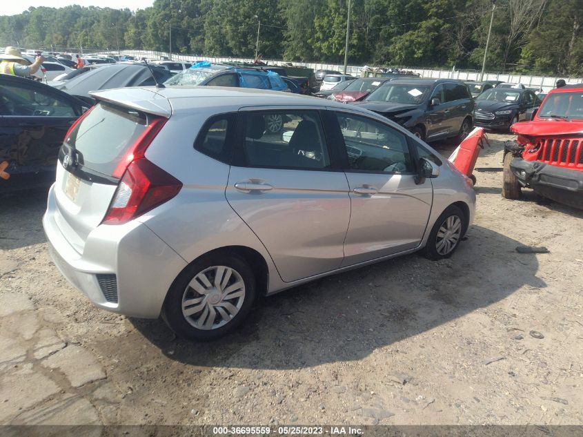 2016 HONDA FIT LX - JHMGK5H51GS010443