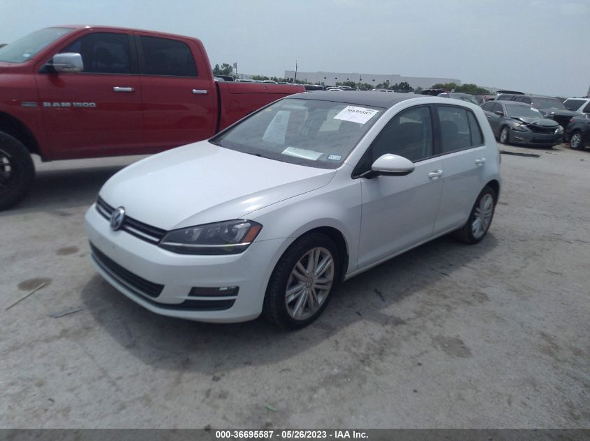 2015 VOLKSWAGEN GOLF TDI SE - 3VW2A7AU4FM036941
