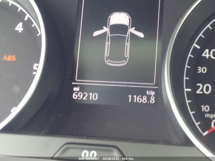 2015 VOLKSWAGEN GOLF TDI SE - 3VW2A7AU4FM036941