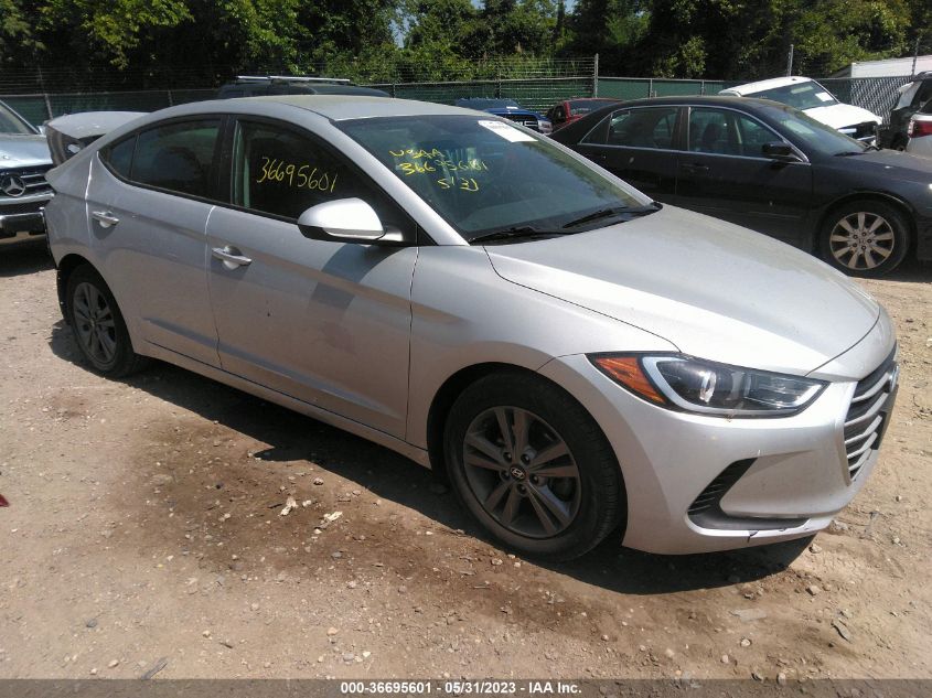 2018 HYUNDAI ELANTRA SEL - 5NPD84LF0JH396307