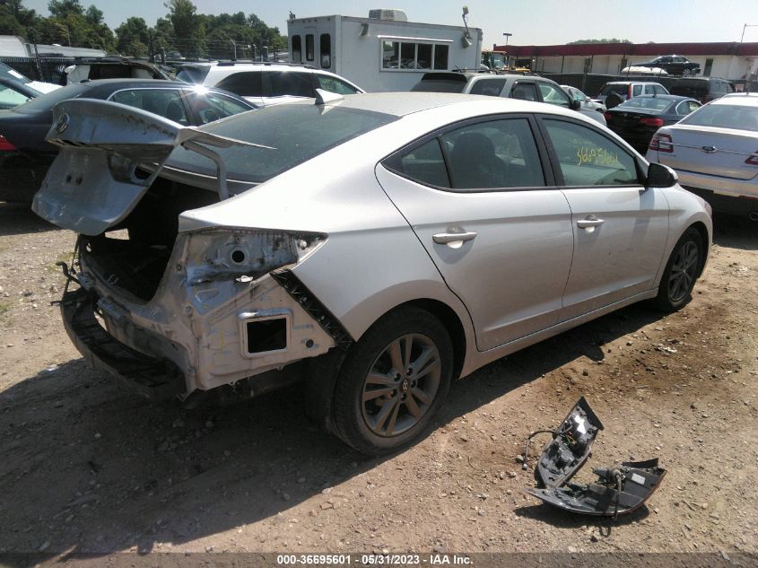 2018 HYUNDAI ELANTRA SEL - 5NPD84LF0JH396307