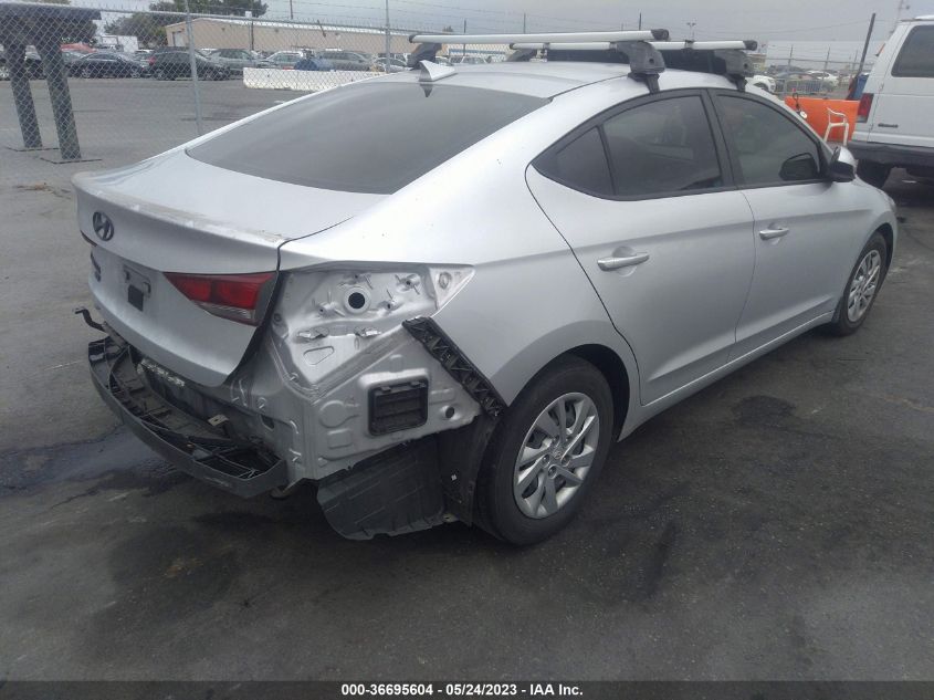 2017 HYUNDAI ELANTRA SE - KMHD74LF9HU415595