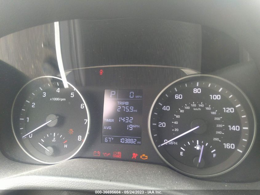 2017 HYUNDAI ELANTRA SE - KMHD74LF9HU415595
