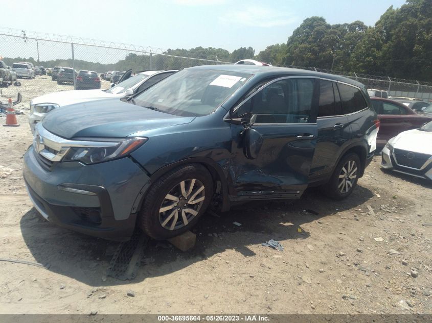 2019 HONDA PILOT EX-L - 5FNYF6H59KB073327