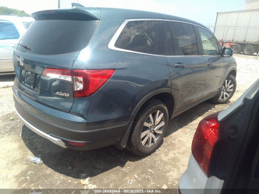 2019 HONDA PILOT EX-L - 5FNYF6H59KB073327