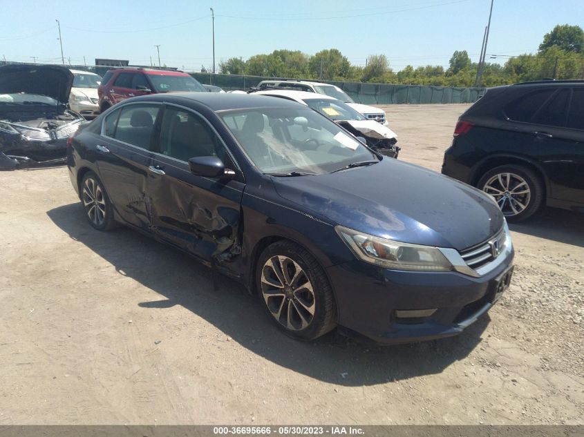 2015 HONDA ACCORD SEDAN SPORT - 1HGCR2F55FA143676