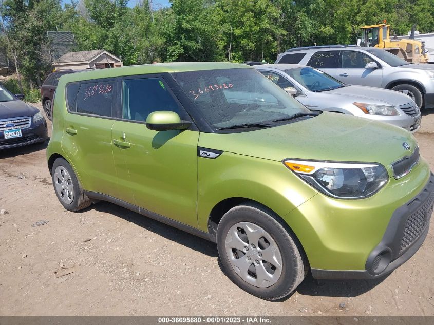 2015 KIA SOUL BASE - KNDJN2A23F7813771