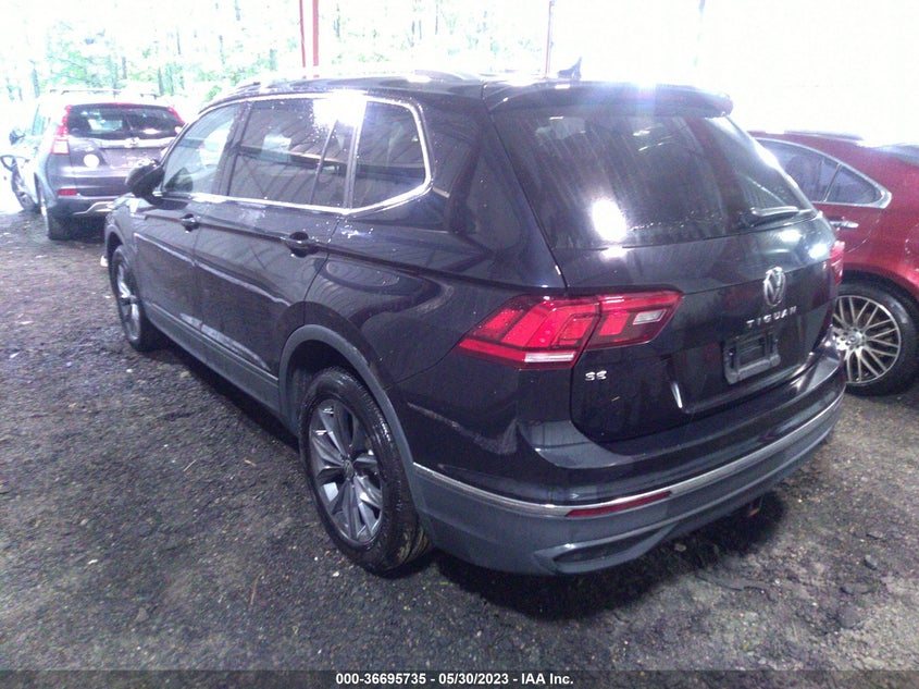 VIN: 3VV3B7AX6NM041735 2022 VOLKSWAGEN TIGUAN SE