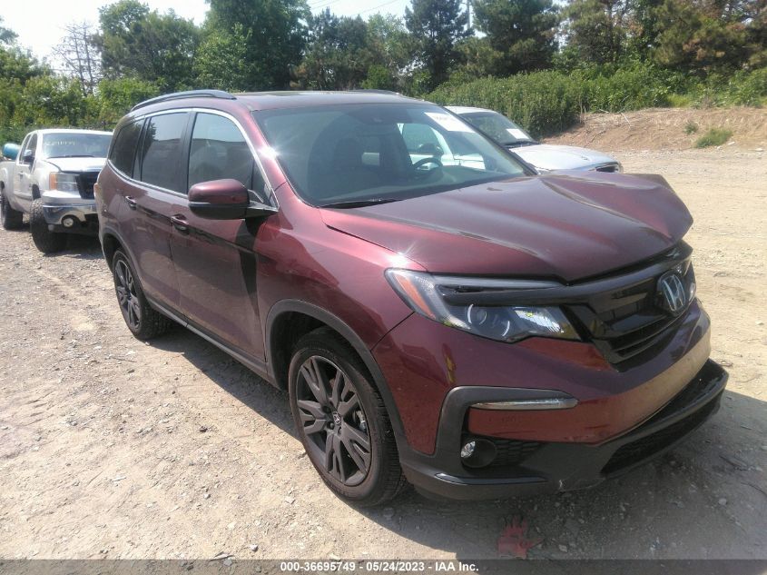2022 HONDA PILOT SPECIAL EDITION - 5FNYF6H27NB061719