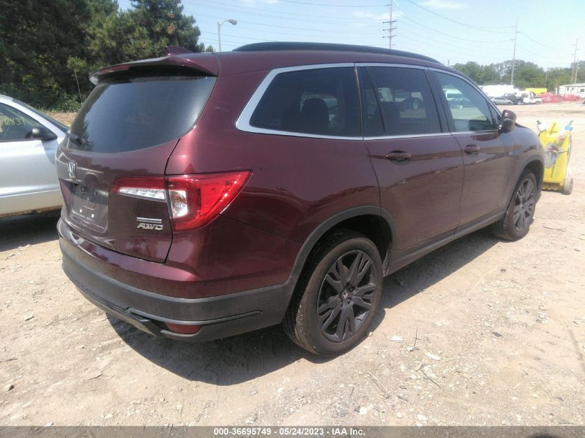 2022 HONDA PILOT SPECIAL EDITION - 5FNYF6H27NB061719