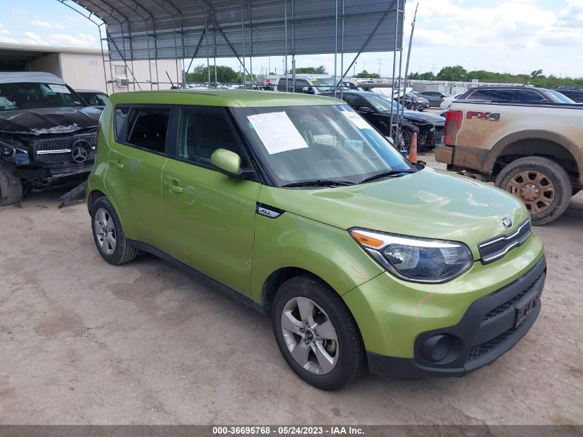 2019 KIA SOUL BASE - KNDJN2A24K7910990