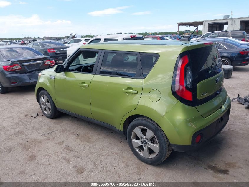 2019 KIA SOUL BASE - KNDJN2A24K7910990