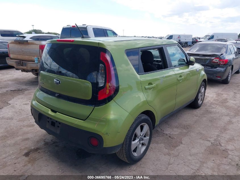 2019 KIA SOUL BASE - KNDJN2A24K7910990