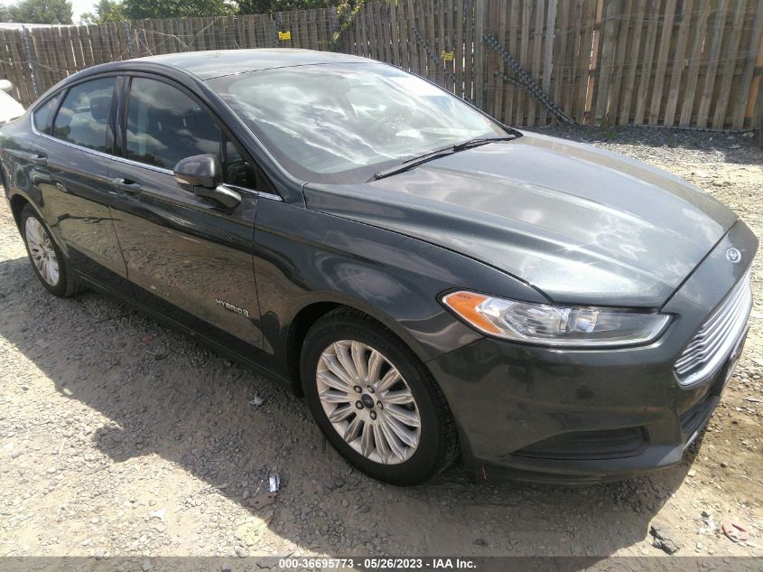 2016 FORD FUSION SE HYBRID - 3FA6P0LUXGR123891