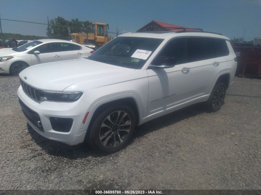 2022 JEEP GRAND CHEROKEE L OVERLAND - 1C4RJKDG3N8512044