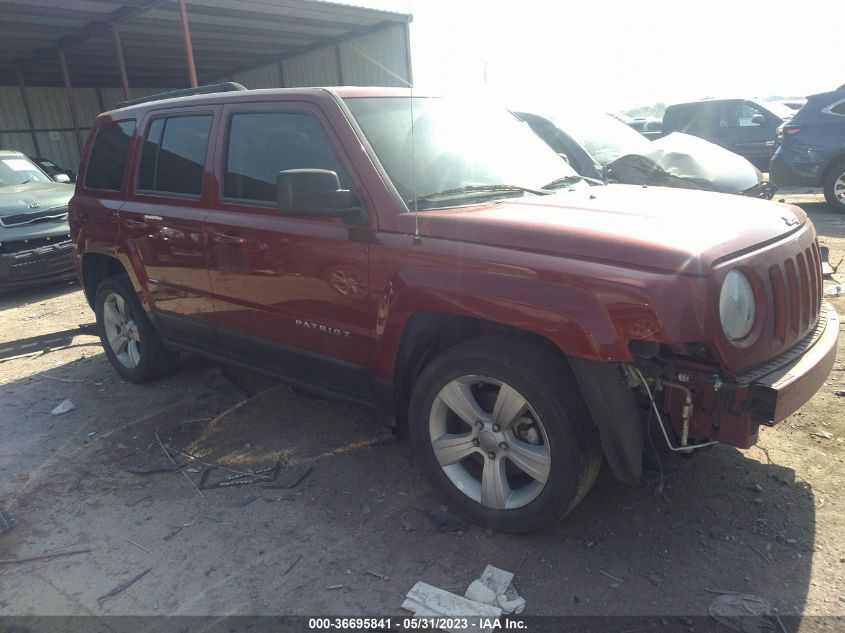 2016 JEEP PATRIOT LATITUDE - 1C4NJPFB1GD651905