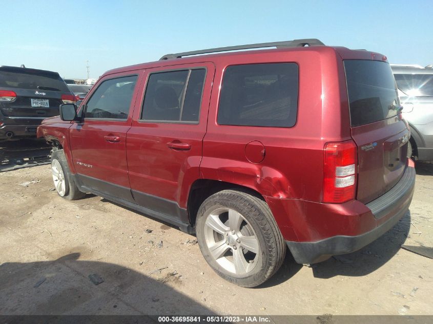 2016 JEEP PATRIOT LATITUDE - 1C4NJPFB1GD651905