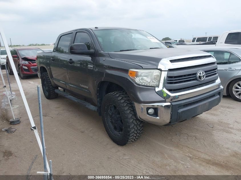 2014 TOYOTA TUNDRA 4WD TRUCK SR5 - 5TFDW5F10EX351566