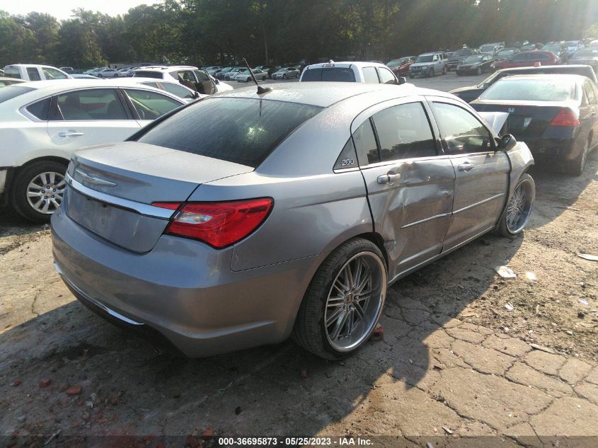 2013 CHRYSLER 200 TOURING - 1C3CCBBG4DN659867