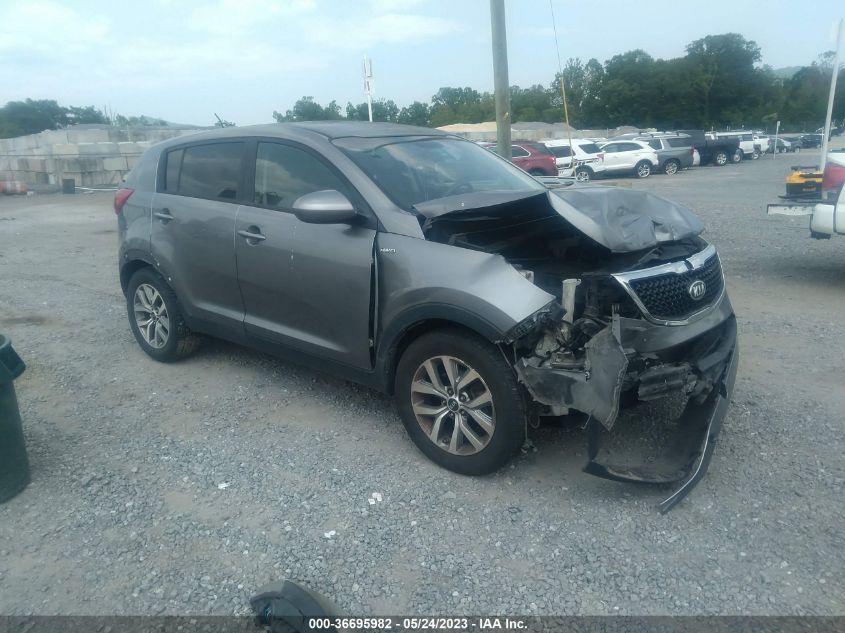 2016 KIA SPORTAGE LX - KNDPBCAC5G7826900