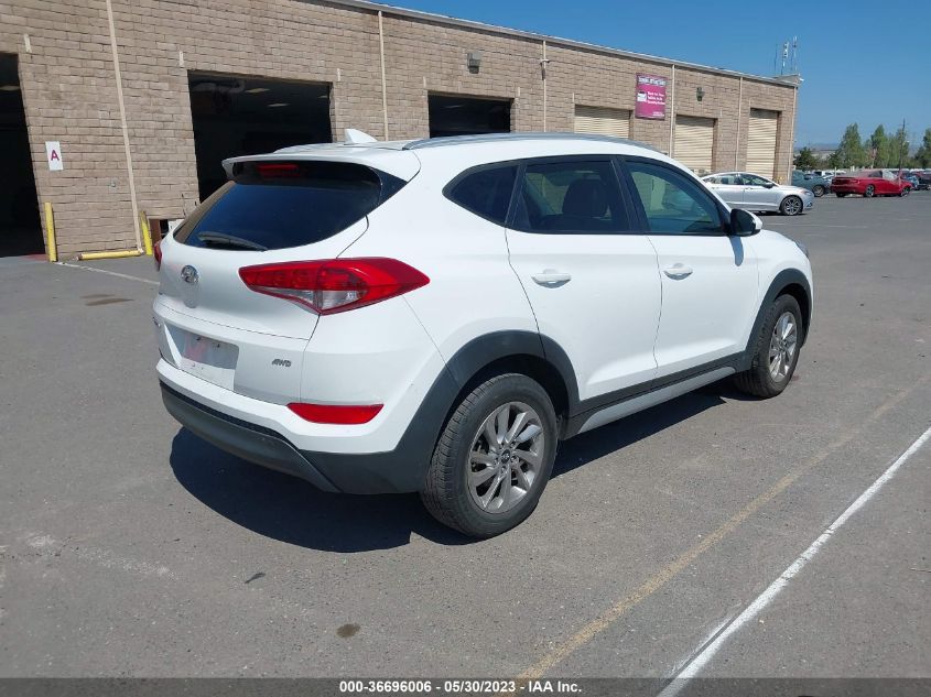 2018 HYUNDAI TUCSON SEL - KM8J3CA43JU684644