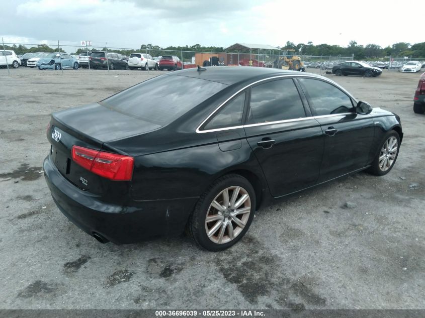 2014 AUDI A6 3.0T PREMIUM PLUS - WAUFGAFC0EN012475